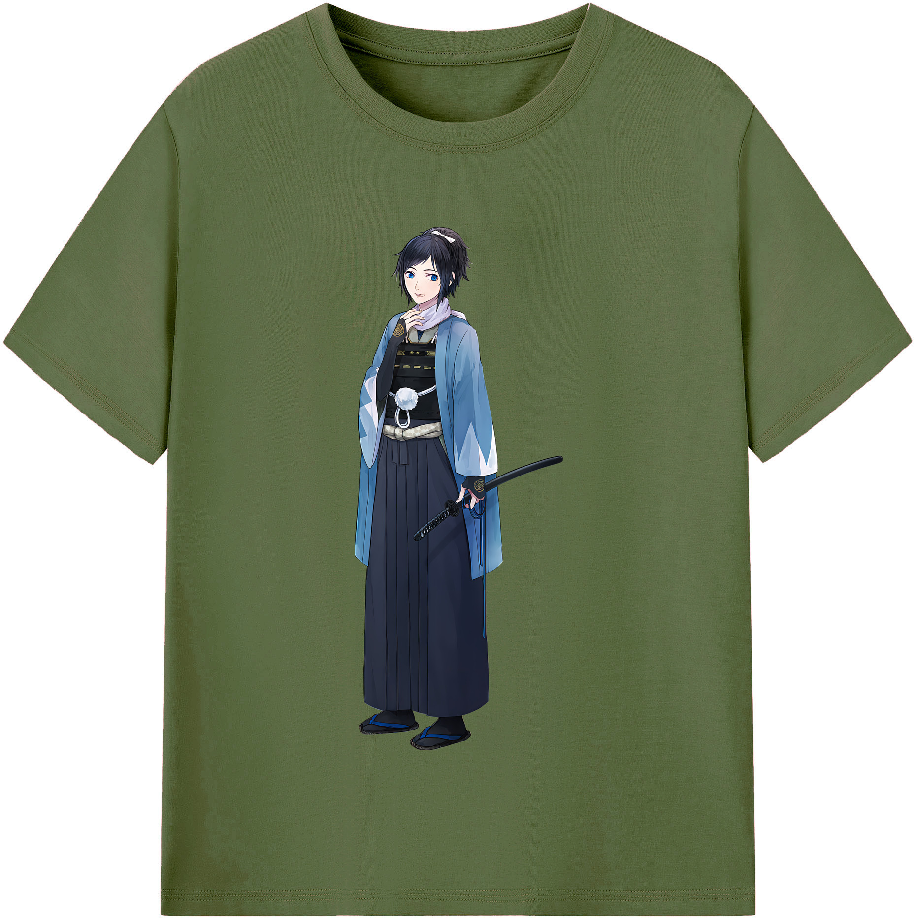 （画像用） 刀剣乱舞 Touken Ranbu 綿100％半袖Tシャツ（フロントプリント）